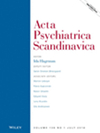 ACTA PSYCHIATRICA SCANDINAVICA杂志封面